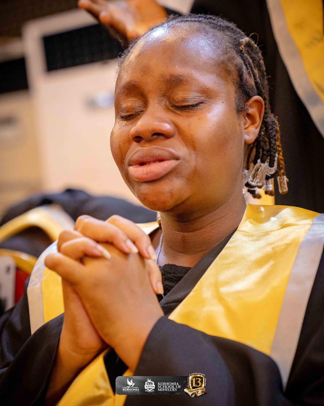 Emotional time of worship
