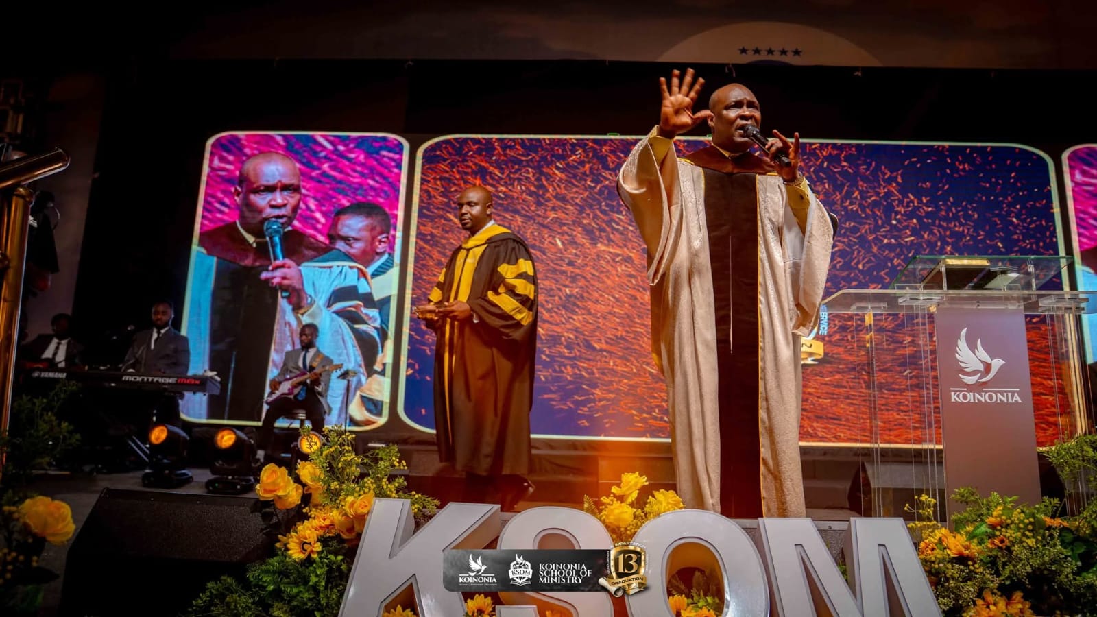 AJS Standing releases blessings on the graduants