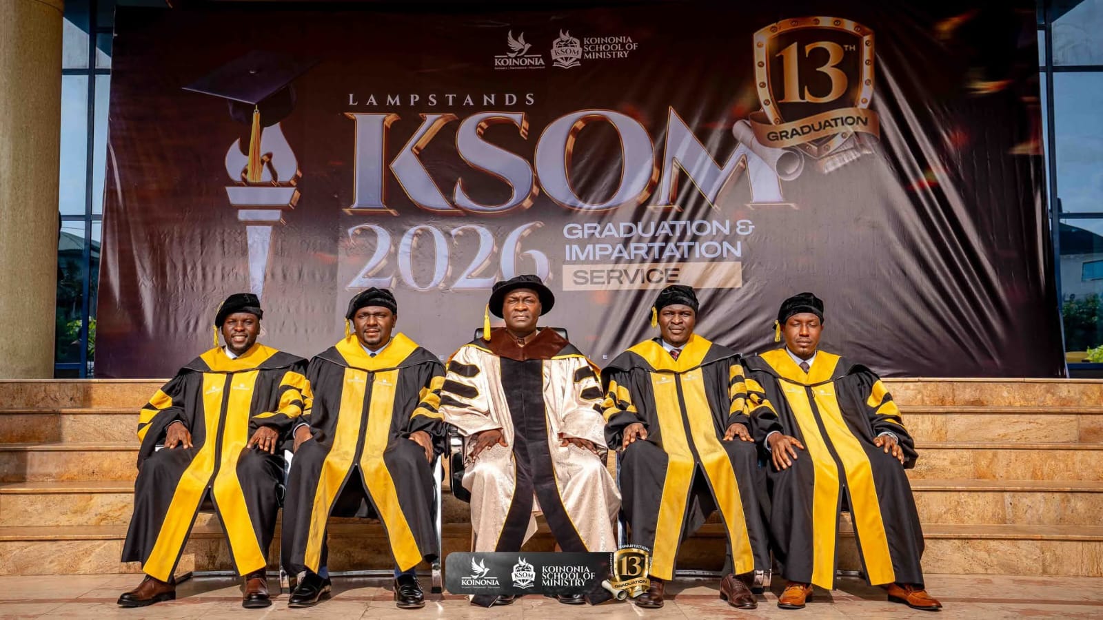 KSOM  Co-leaders with Apostle Joshua Selman in a group picture