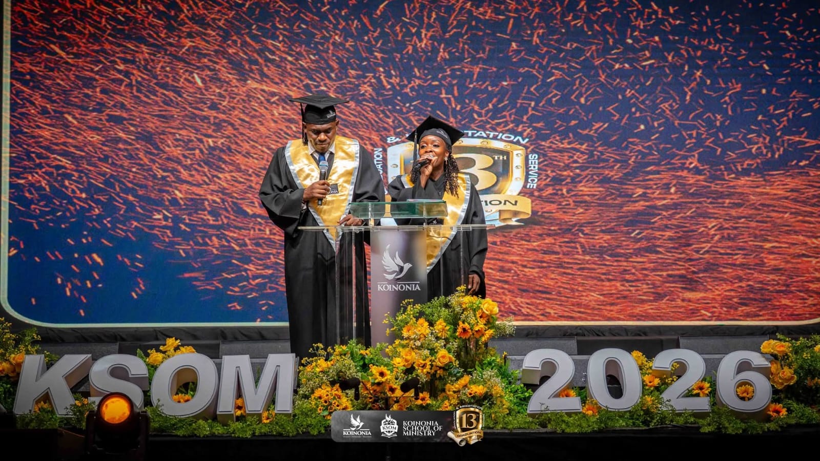 Welcome address from graduants