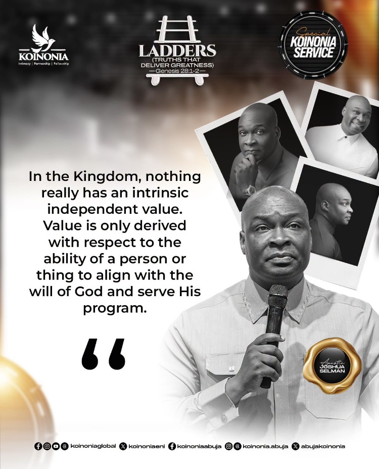 Value is only derived when...