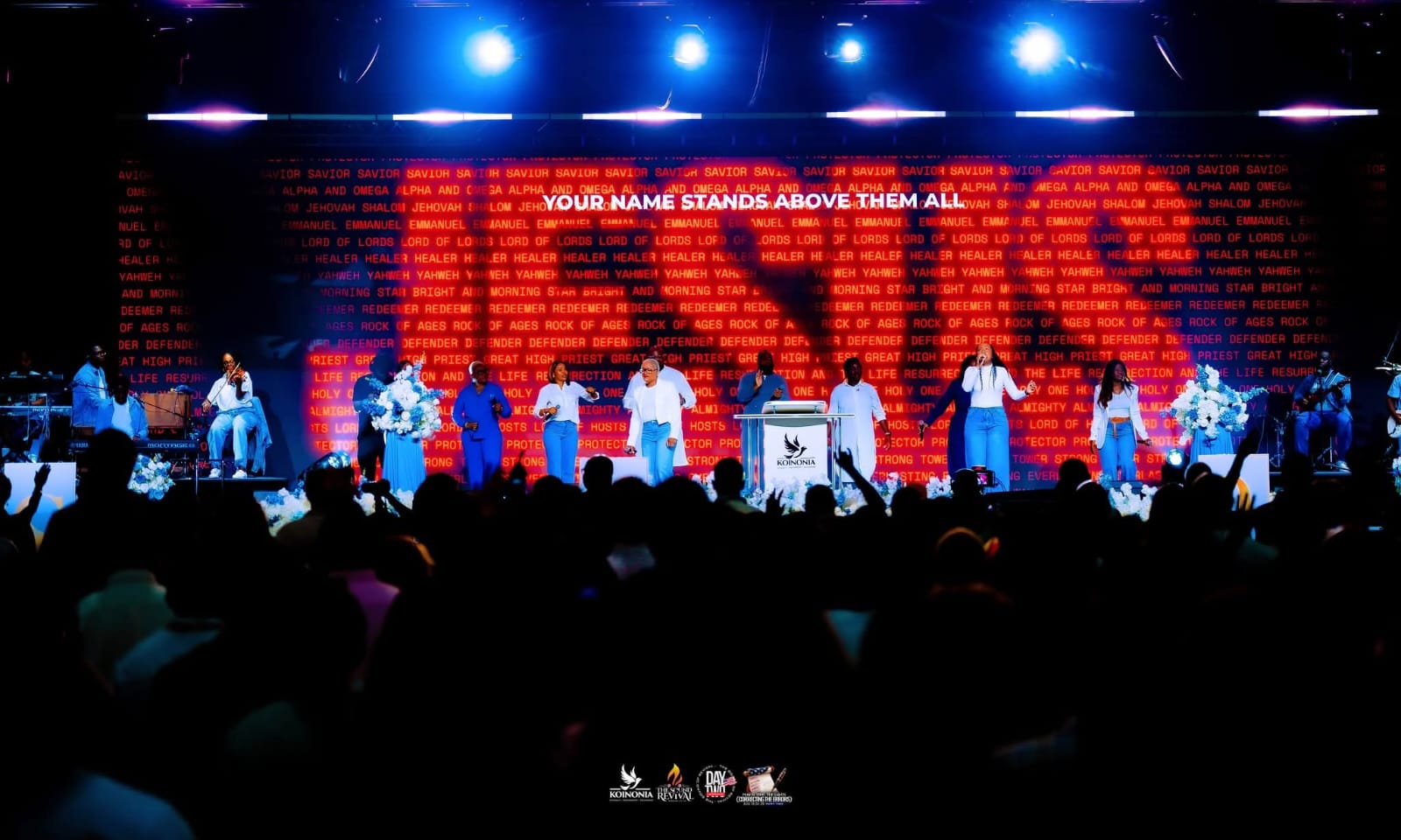 Worship team - all about our Lord Jesus