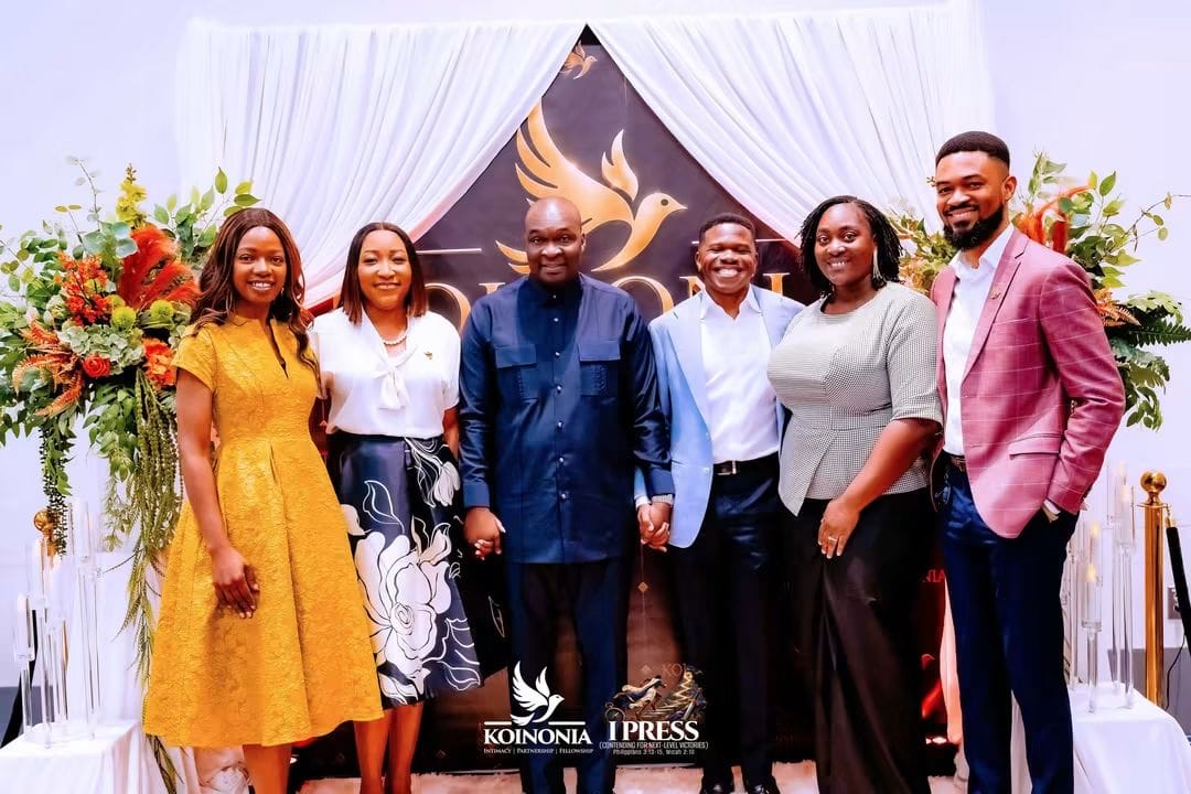 Apostle Joshua with some Ministery workers