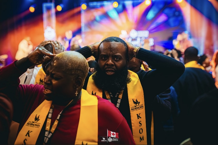 Anointing session