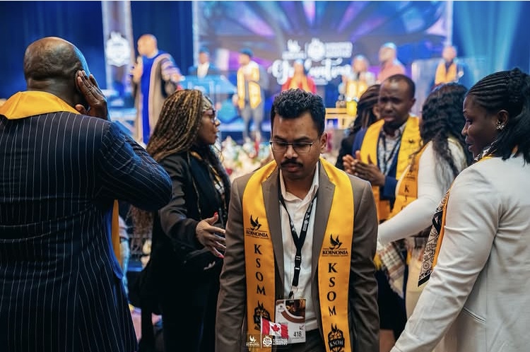 Anointing session