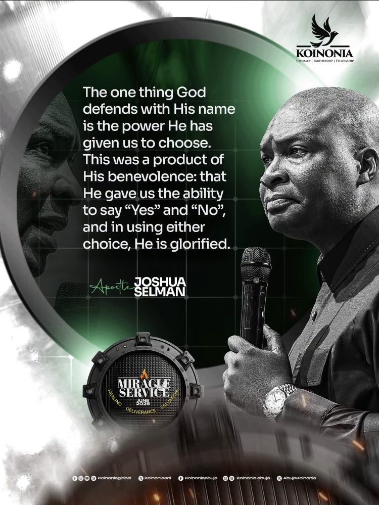 What does God defend with His Name?
