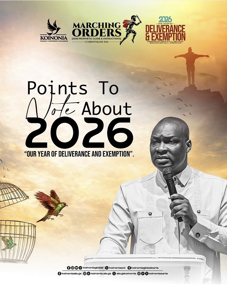 Points to note about 2026..