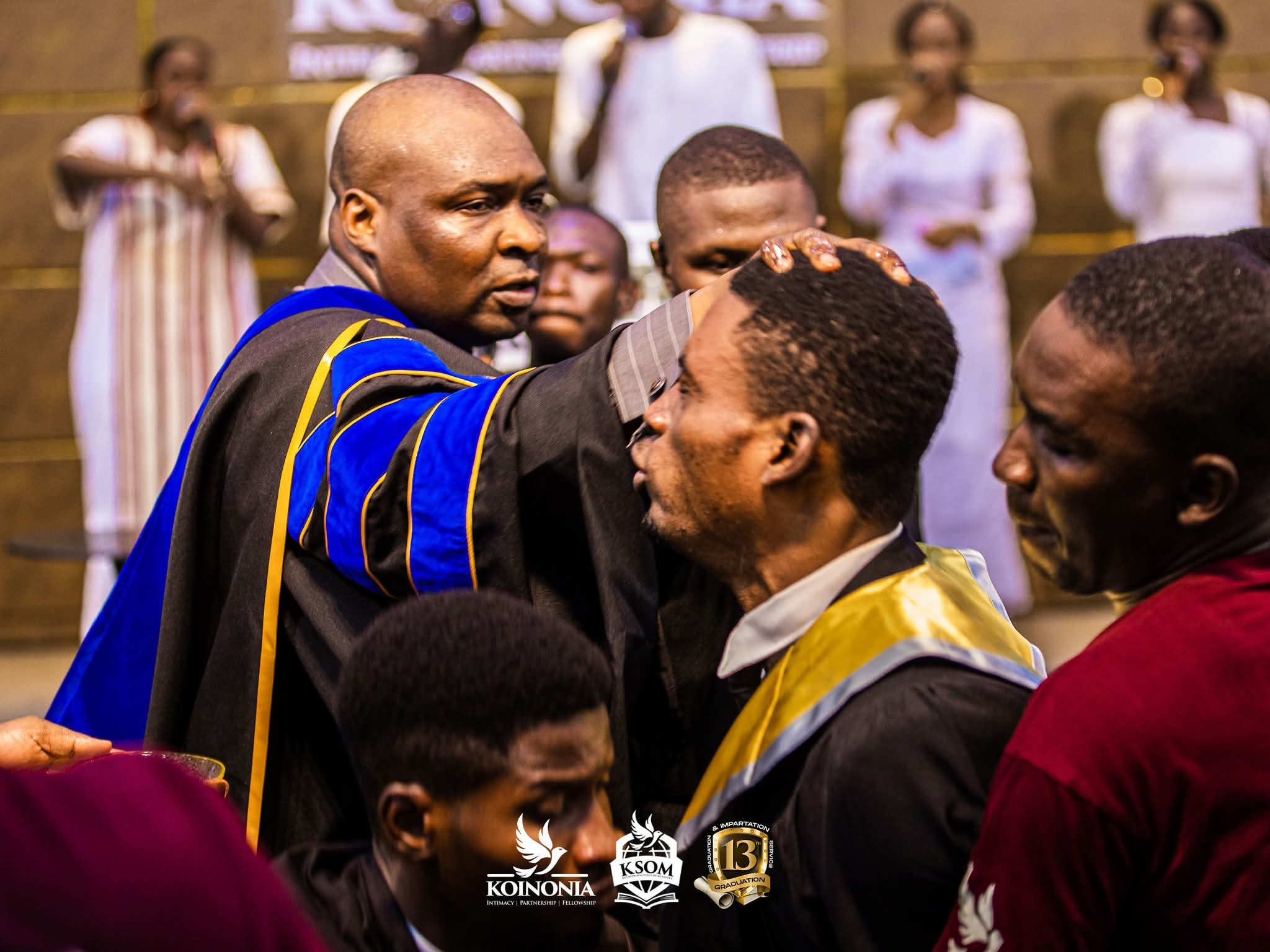 Anointing session