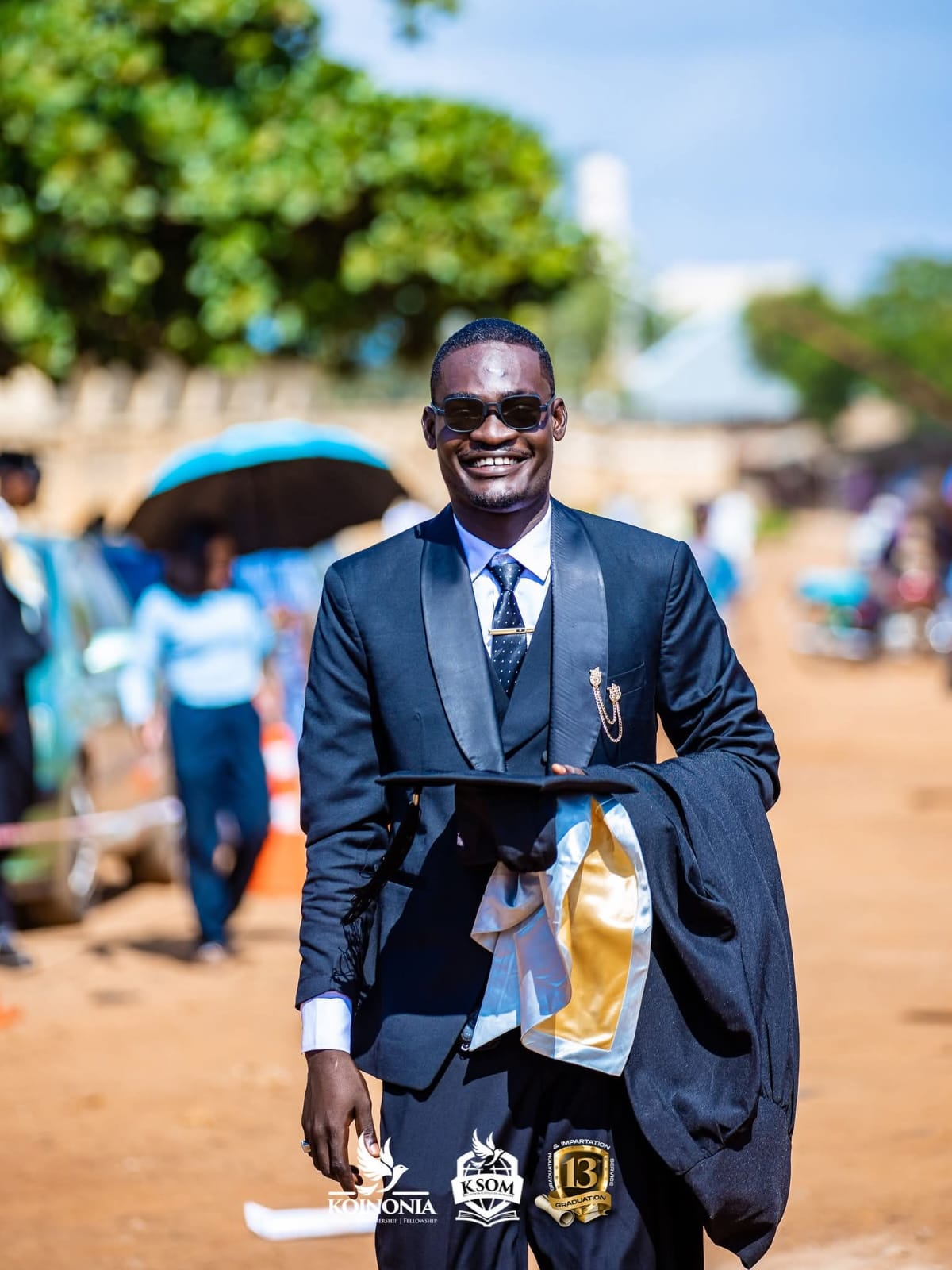 Student arriving