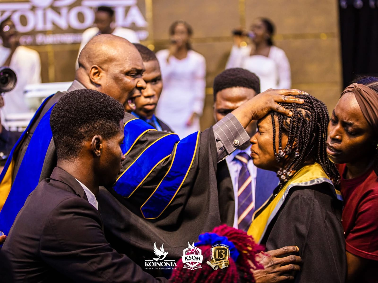 Anointing session