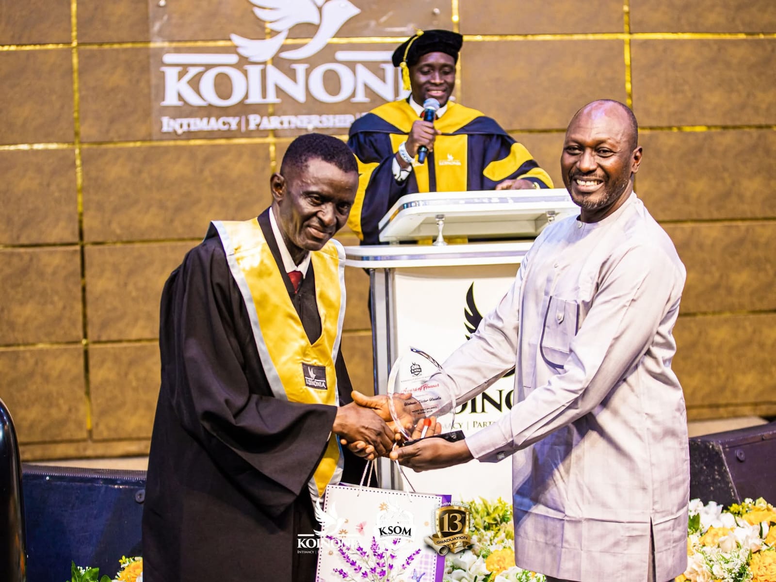 Award giving session