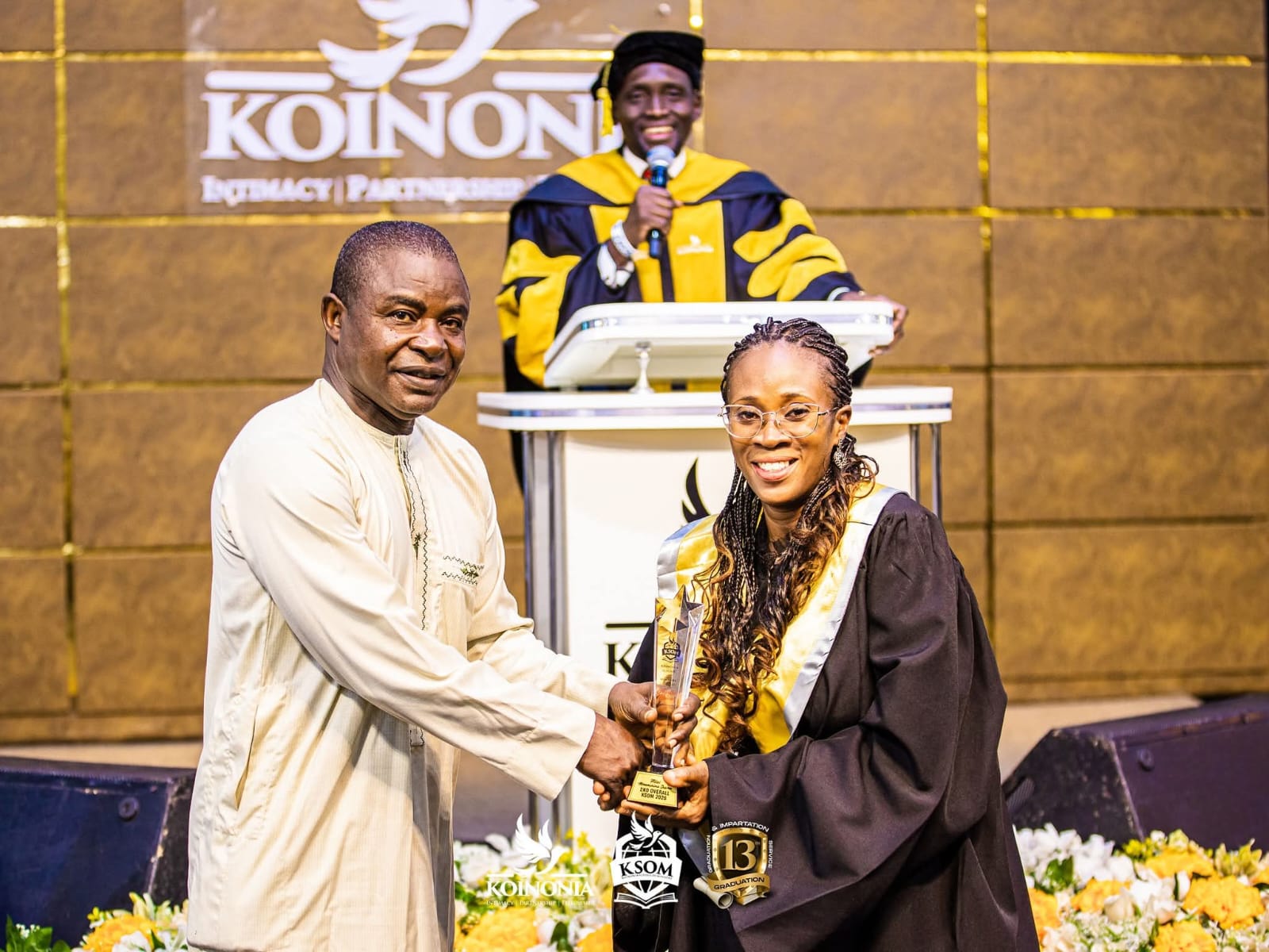 Award giving session