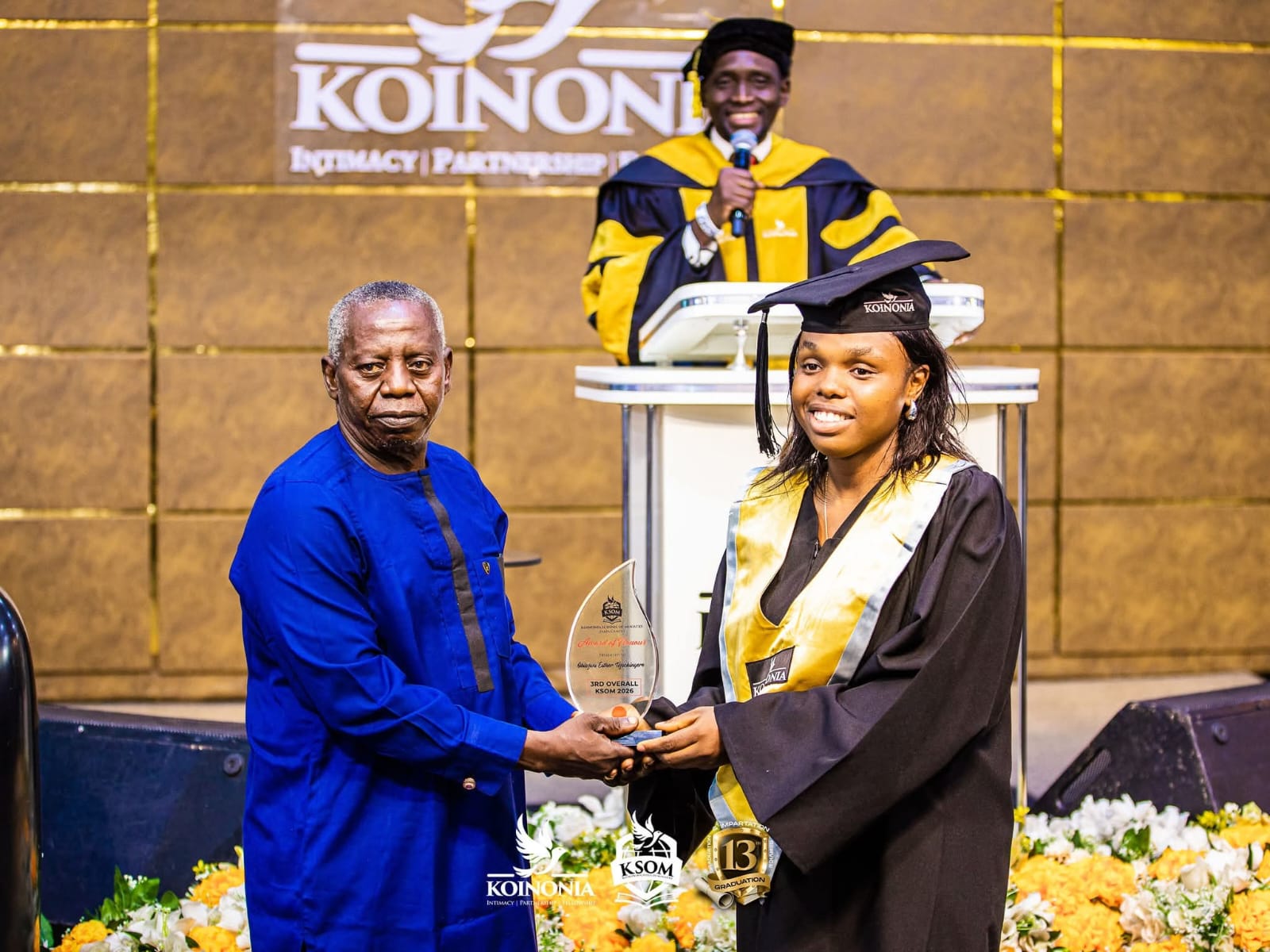 Award giving session