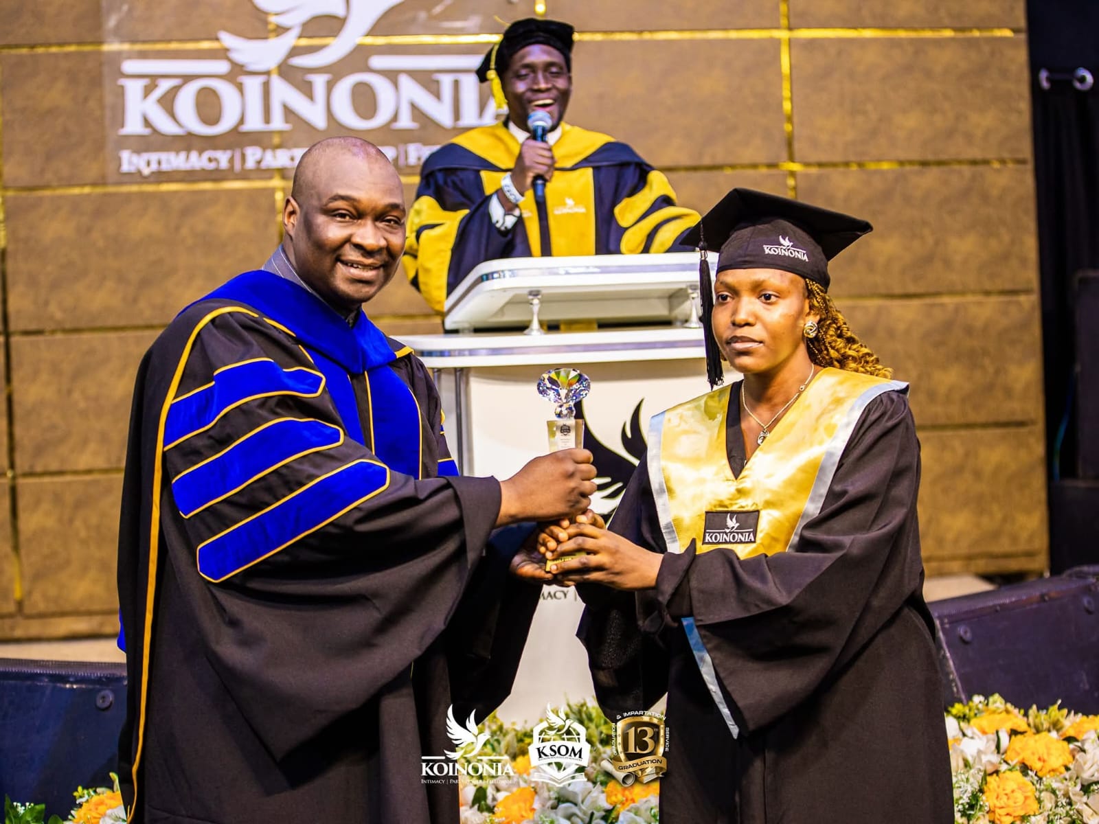 Award giving session
