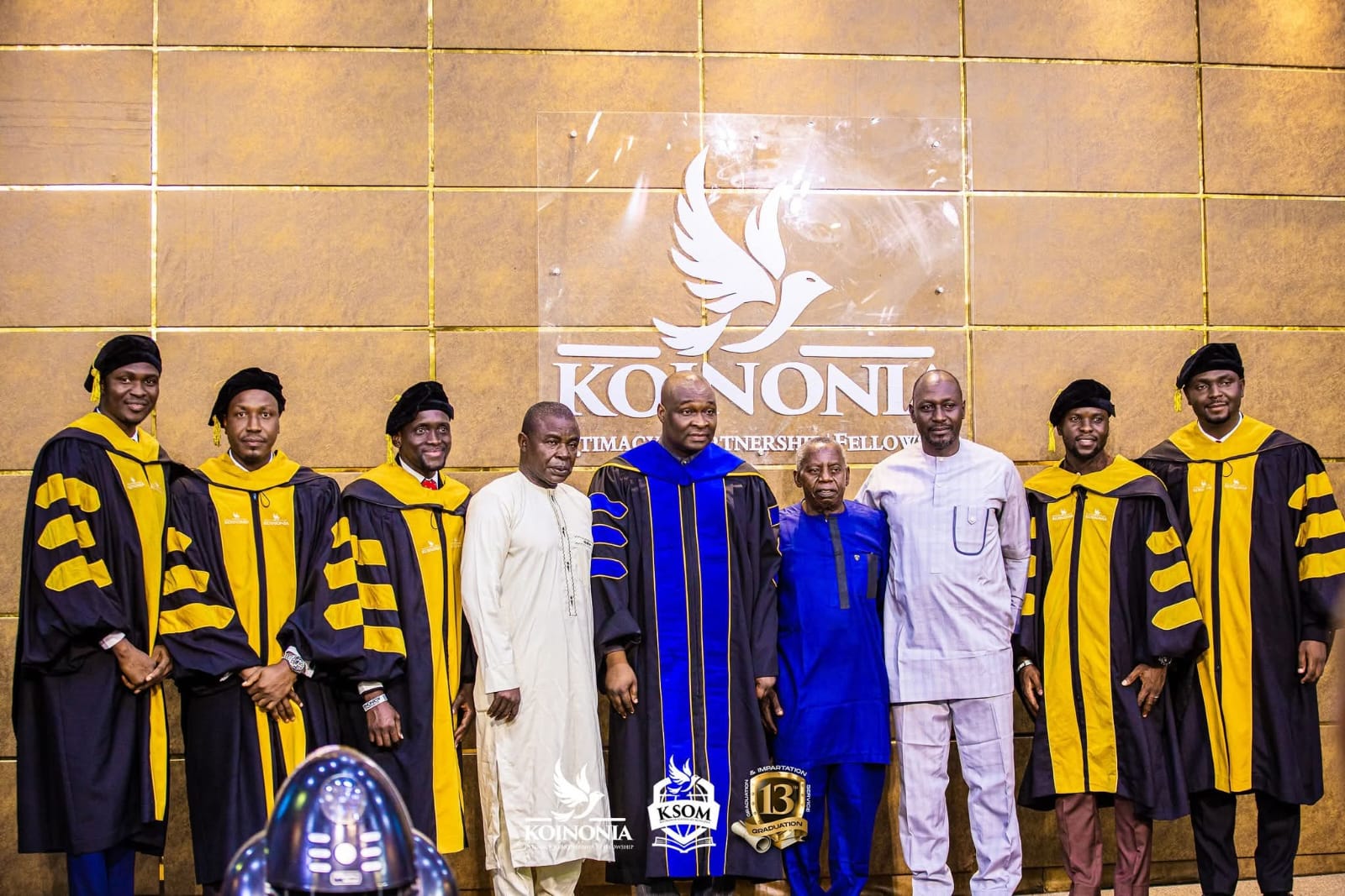 Group photo with Apostle Joshua, leaders and special Guests