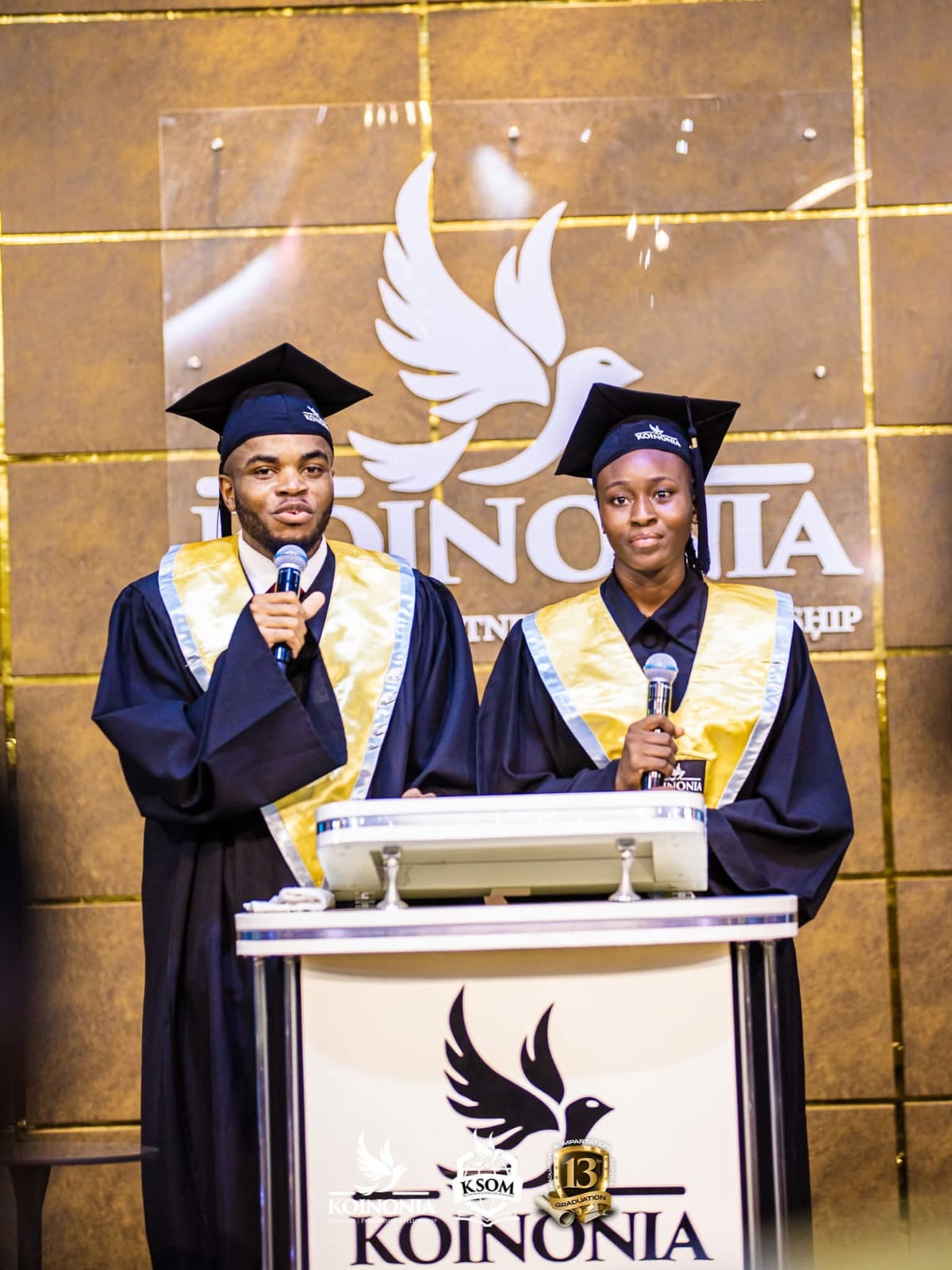 Welcome address by students